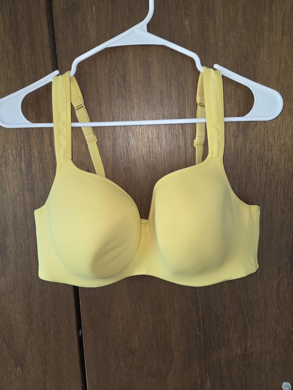 Cacique Yellow Lightly Lined Full Coverage Bra 40D